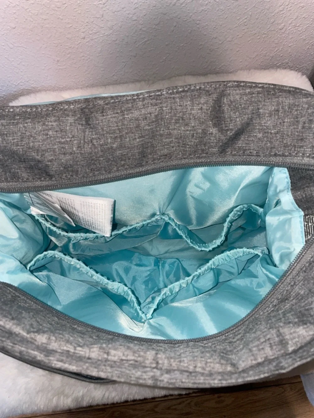 JJ Cole Backpack Diaper Bag Heather Gray